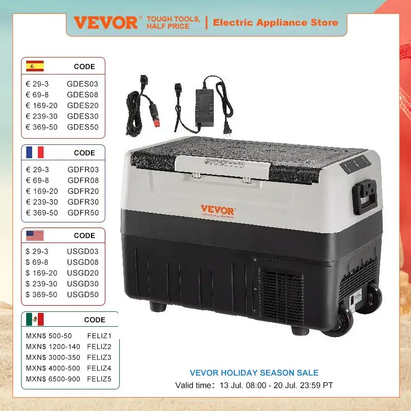 35L/45L/55L Portable Car Refrigerator 1