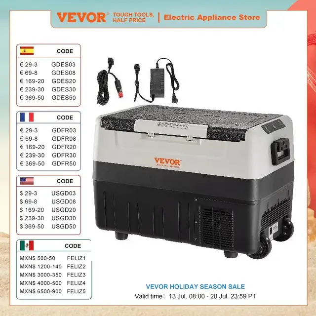 35L/45L/55L Portable Car Refrigerator 1