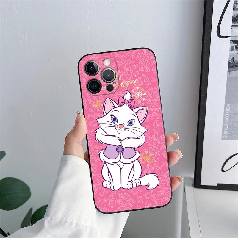 Cute Cartoon Marie Cat Phone Case - Fun and Stylish Protective Cover