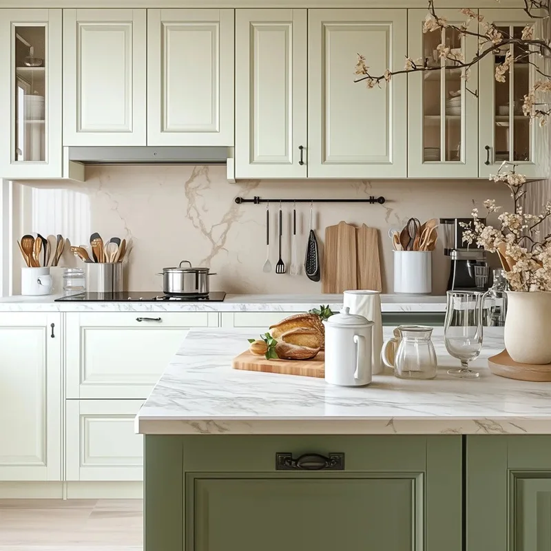 Custom Modular Kitchen Cabinet Sets 3
