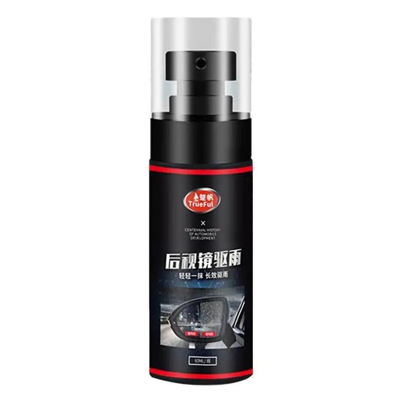 

Auto Rain Coating Hydrophobic Car Mirror Rainproof Spray 60ml Auro Glass Coating Agent For Raining Days Windshield Driving