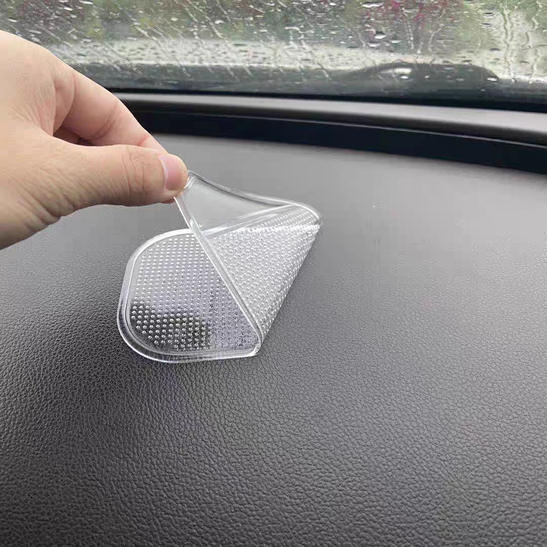 Car Anti-Slip Mat Pads Car Dashboard Sticky Silicone Mat Auto Non-Slip Sticky Gel Pad For Phone Holder Styling Interior