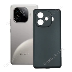 Protective Soft TPU Back Case for IQOO Neo 10R (Black)