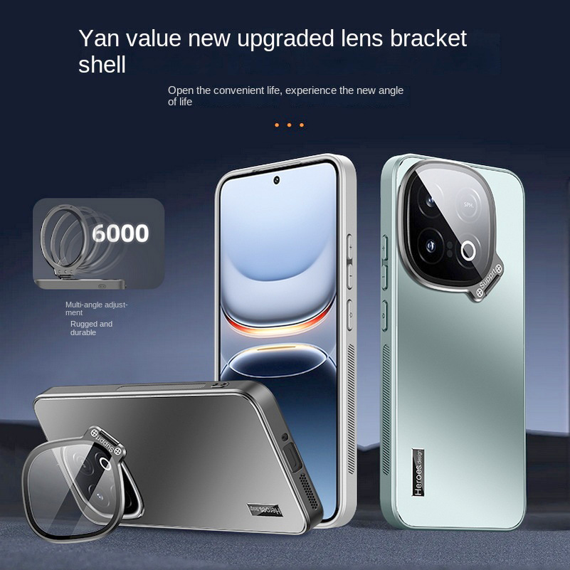 Fully Enveloped Retractable Glass Lens Holder Protect Case For VIVO IQOO Z10 Turbo Pro IQOO 13 12 Pro IQOO Neo 10 Pro 9 Cover