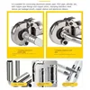 Cw-1632 PEX Pipe Crimping Pipe Tool Hydraulic Stainless Steel Pipe Crimping Tool Aluminum-Plastic Pipe Clamping Pliers 3