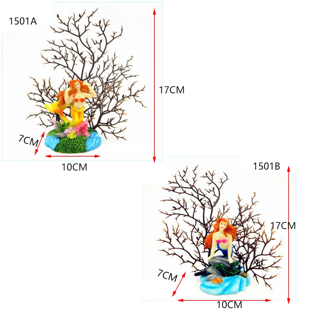 

Tree Man Aquarium Fish Tank Toy Cave Stone Ornament Resin Oxygen Air Pump Aquatic Garden Supplies Decoration Mini Lovely Cartoon