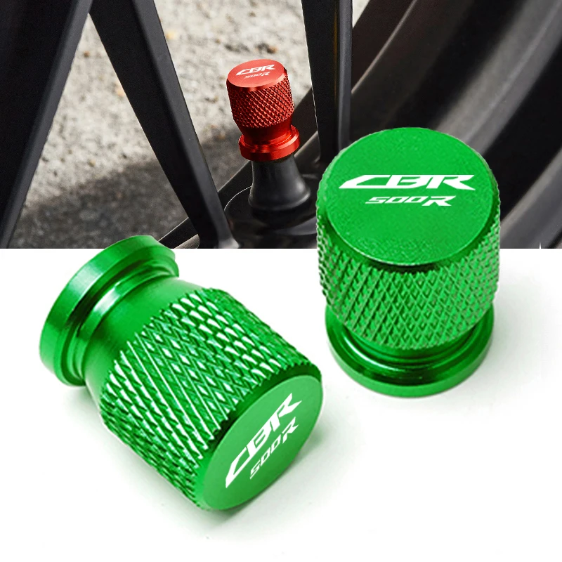 

For HONDA CBR500R CBR500 R CBR 500R CBR 500 R 2 Pcs Motorcycle Tire Valve Air Port Stem Cover Caps CNC Aluminum Accessories