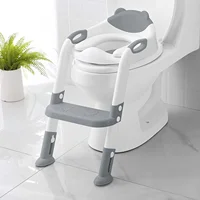 Children's Pot Soft Baby Potty Plastic Road Pot Infant Cute Baby Toilet Seat Boys & Girls Potty Trainer Seat Stool 0-6 Years Old 1