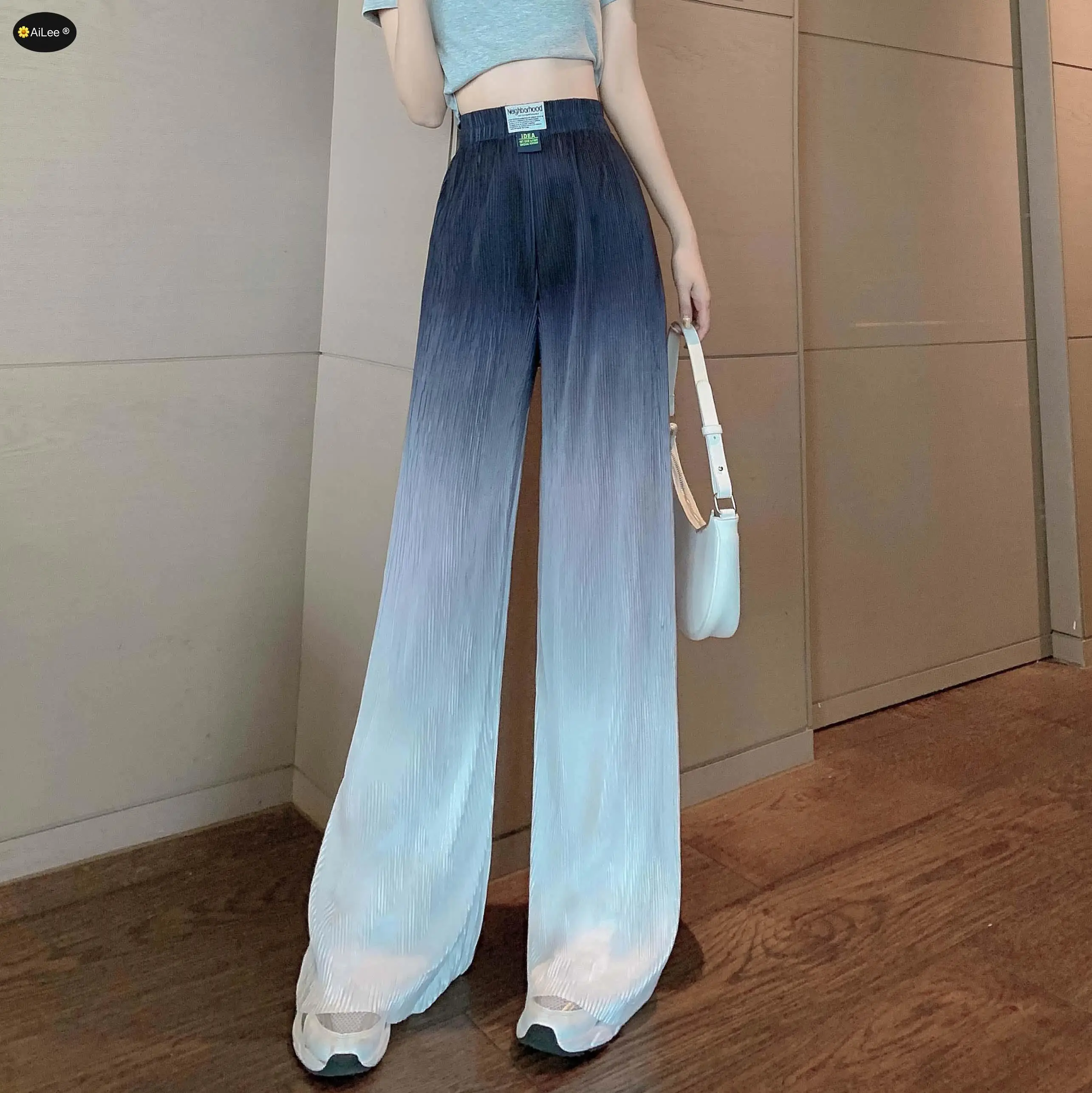 Рисунок 4 - Шифоновые плиссированные градиентные брюки