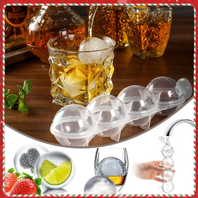 New Ice Ball Mold Ice Ball Maker DIY Ice Cream Moulds Whiskey Cocktail  Sphere Round Ice Cube Mold Bar Party Kitchen Accessories - AliExpress