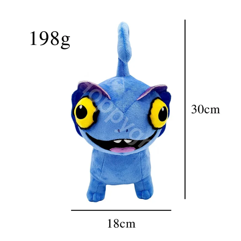 The Sea Beast Plush Toys Movie Anime Monster Hunter Animation Blue