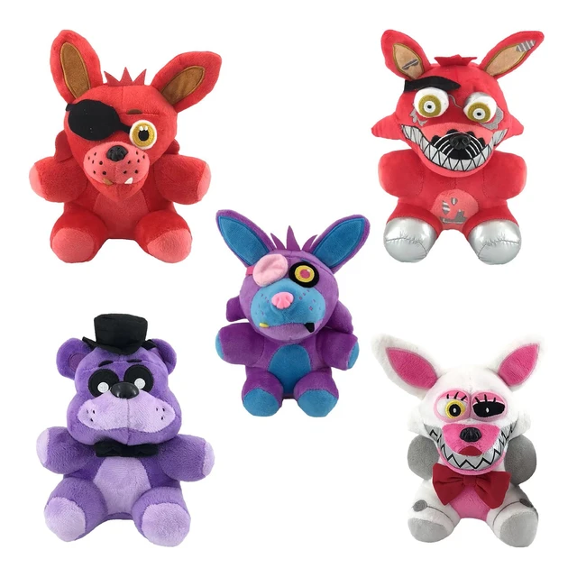 21 Styles Hot FNAF Plush Toys Doll Game Animals Bear Rabbit Foxy