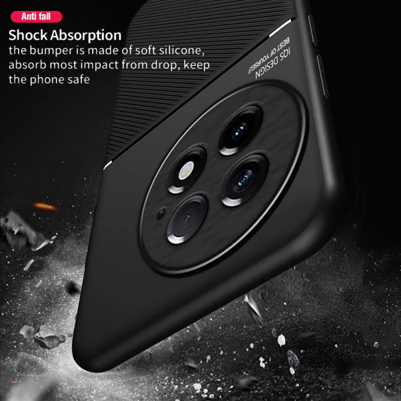 Rugged Non-Slip Case with Built-In Magnetic Suction Holder
