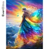 EverShine 5D DIY Diamond Embroidery Woman Novelty 2024 Painting Portrait Rhinestone Pictures Mosaic Fairy Home Decor Items Gift