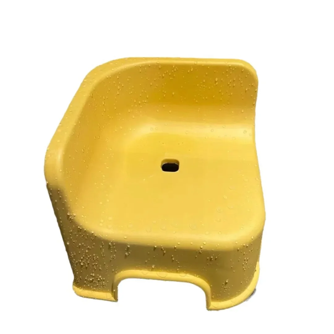 Bathroom Specific Stool Home Backrest Baby Shower Stool Thickened Plastic Chair Corner Stacking Bathroom Low