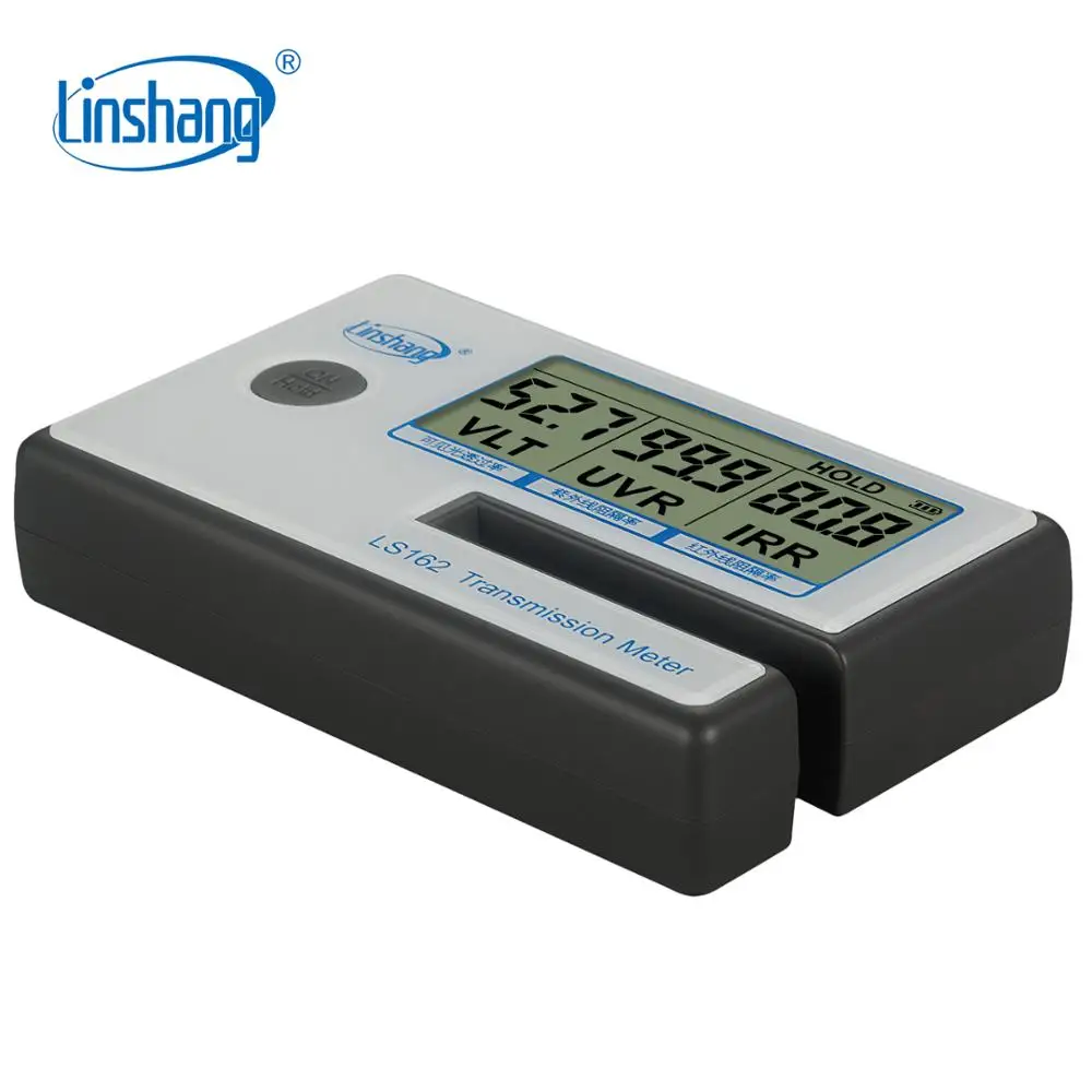 Linshang Portable Transmission Meter for Solar Film Glass Window Tint with VL Transmittance UV IR Rejection Bblocking Rate LS162