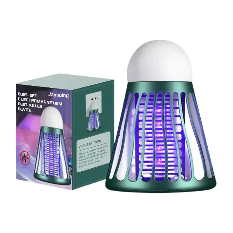 Fly Zapper Indoor For Home Fly Zappers Repeller Lamp Lampada Elettrica A Led Ad Alta Potenza Con Onde Elettromagnetiche Fly Catcher