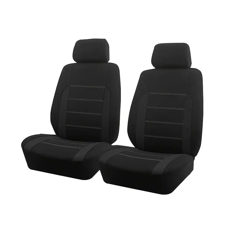 AUTO PLUS Sports Universal Polyester Car Seat Cover Set Fit Most Car Plain Fabric Bicolor Stylish Car Accessories Seat Protector - Image 10