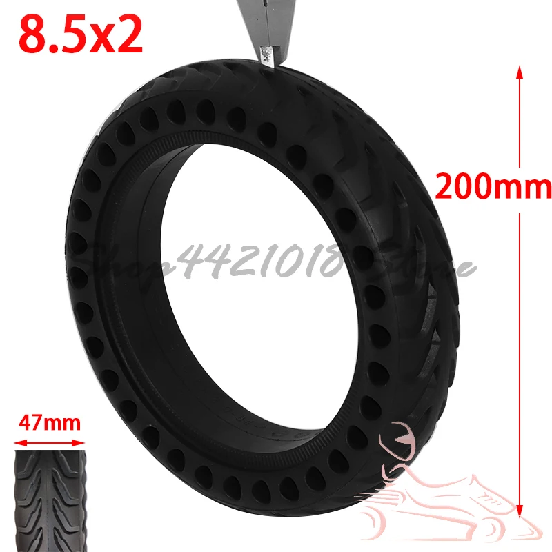 

For Xiaomi Mijia M365 & Pro Electric Scooter Tires 8 1/2X2.0 8.5 Inch Solid Tire 8.5x2