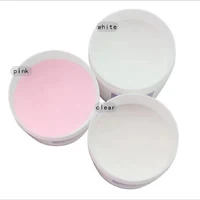 10g/bottle Acrylic Nail Powder Clear/Pink/White Crystal Polymer Powder for Nail Extension/Carving Manicure Nail Accessories 2