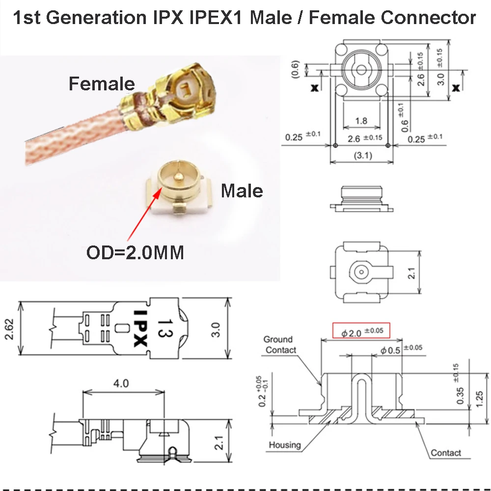 ipex1 extensao rg178 ufl ipx 10pcs por lote 03