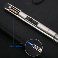 HONEST-Airbrush Torch Turbo Lighter, Windproof Cigar Lighter, Unusual Metal Jet, Butane Gas Pipe Welding Lighter, Kitchen Gadget 1