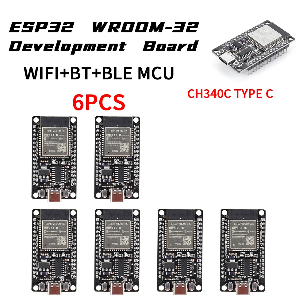 ตัวเลือกสินค้า บอร์ดพัฒนา ESP32 WiFi+Bluetooth สำหรับ IoT ใช้งานง่าย