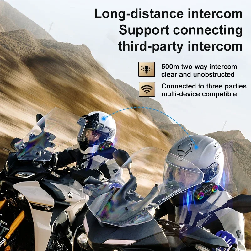 Bluetooth Helmet Headset 6.0 Waterproof