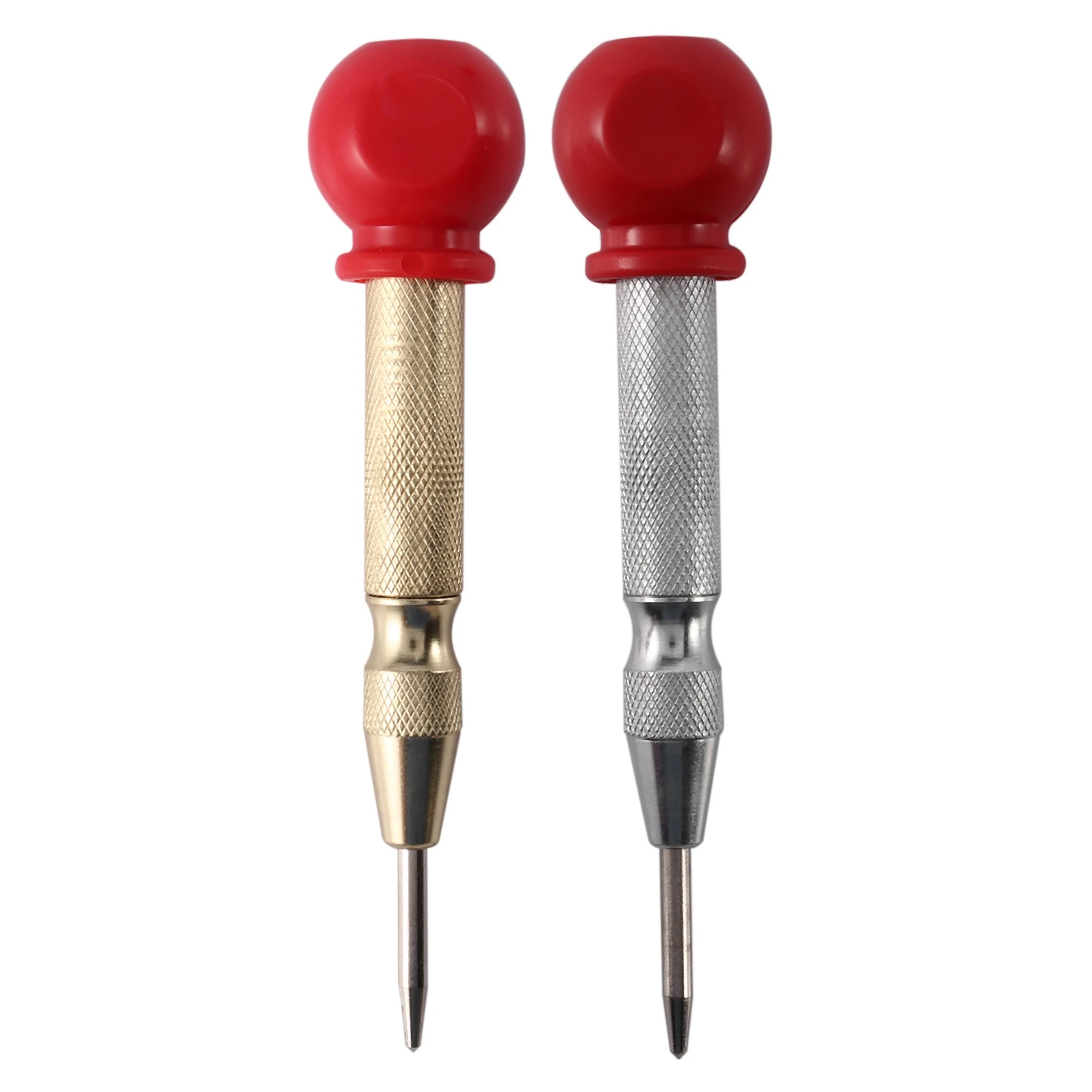 

2 Pcs High Speed Center Punch,Center Hole Punch Marker Scriber For Wood,Metal,Plastic,Car Window Puncher Breaker Tool With