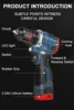 16.8V Brushless 70N.m Electric Cordless Drill 160N.m Impact Driver Screwdriver Household Multifunction Hit Power Tools 2