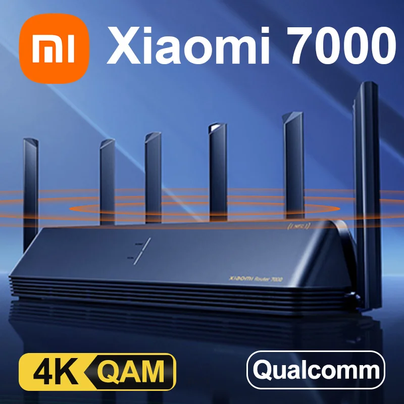 Xiaomi-Original-Router-7000-Qualcomm-A73-1-5GHz-1GB-Wi-Fi-6-160MHz-4K ...