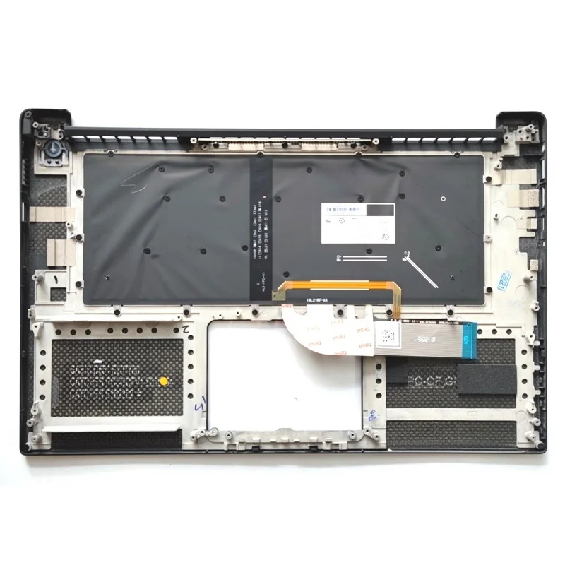 para Dell Xps 15 9550 Precisão 5510 Superior Case Palmrest Capa Touchpad Teclado 0kyn7y Kyn7y 0jk1fy Jk1fy Novo - Imagem 6