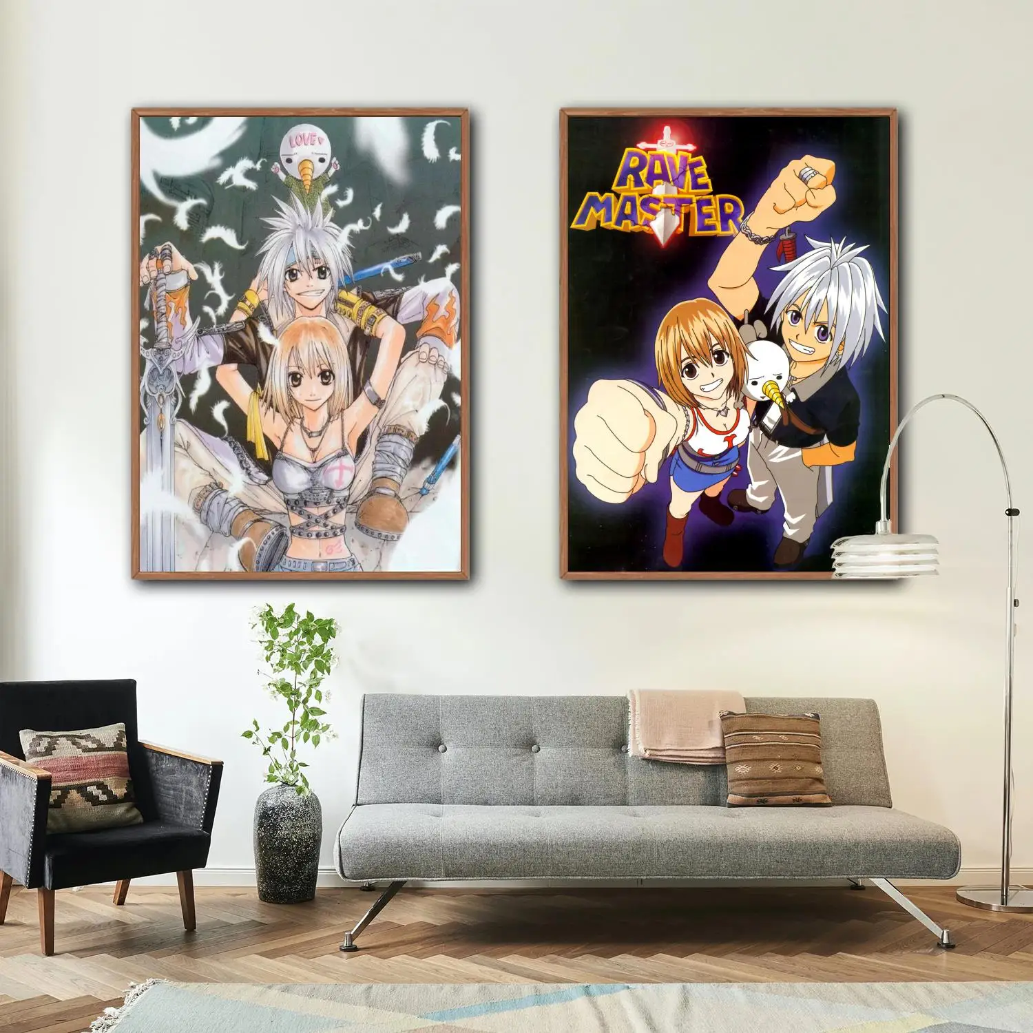 

manga rave master Poster Painting Canvas Prints 24x36 poster Bedroom Large home decor Wall Art Picture canvas wall