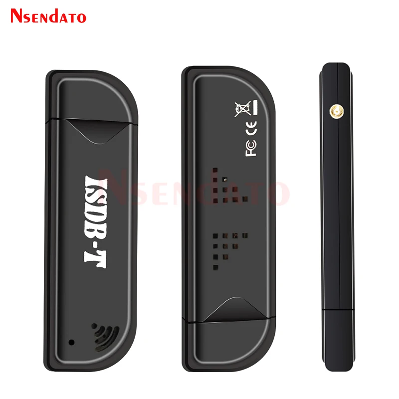 Mini Digital ISDB-T USB2.0 TV HDTV Tuner Stick Receiver Recorder With Remote Control Antenna for Brazil