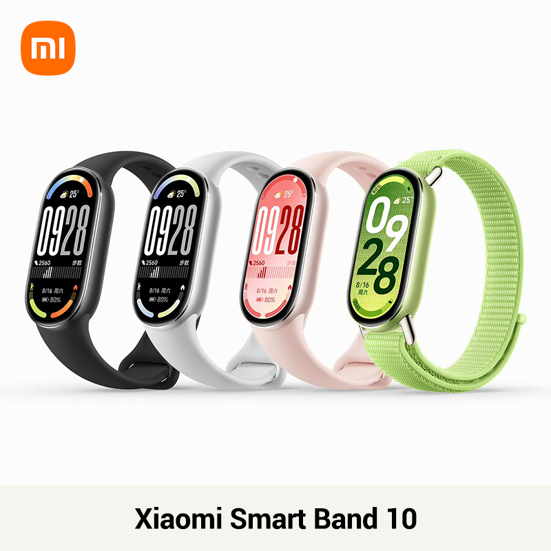 Xiaomi Mi Band 10 1.72 inch AMOLED Smart Bracelet Wristband Chinese Version 2025 Miband 10 M2457B1