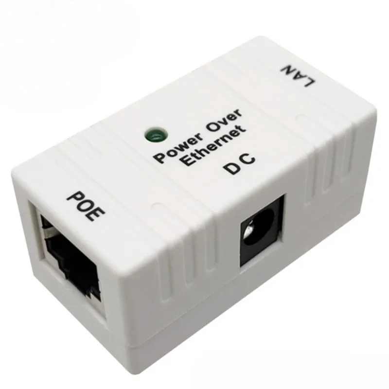 100Mbps POE Injector Power Splitter for IP Cameras
