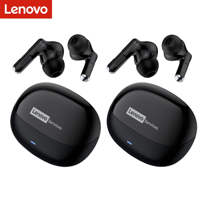 Lenovo Wireless Bluetooth Noise-Reduction Earbuds with Touch Control