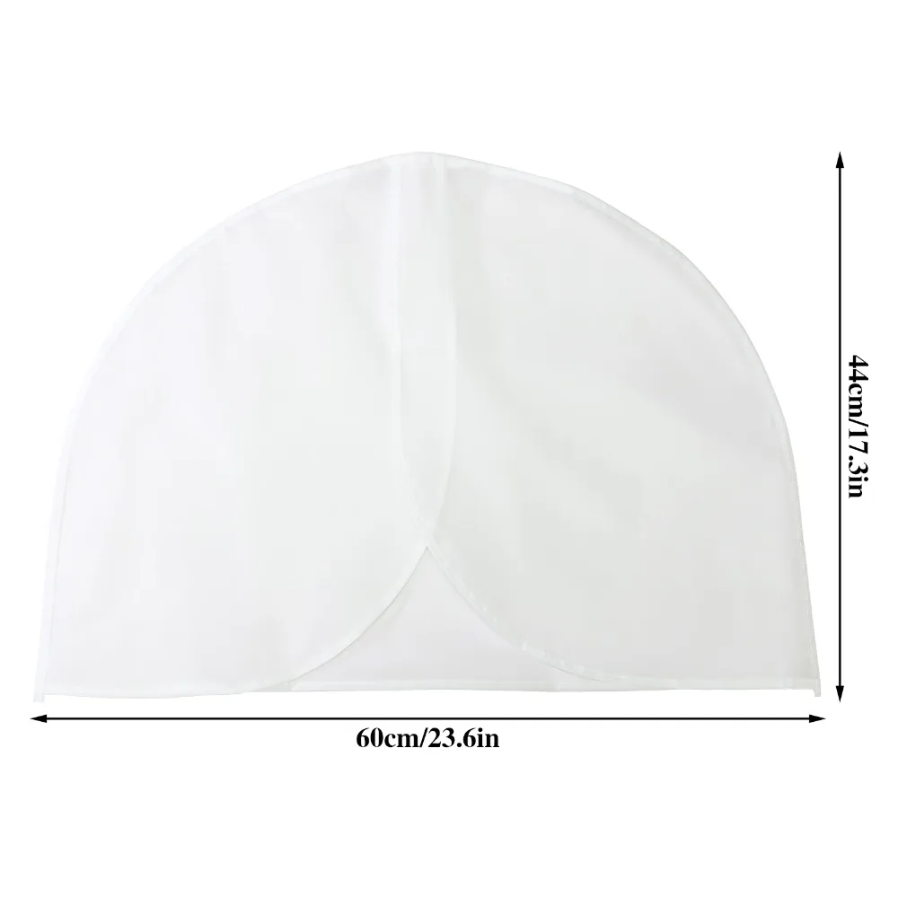 간편하게 접근 가능한 투명 의류 먼지 커버, 간단하게 걸 수 있는 옷장 정리함, 반길이 방진 의류 보관 가방, 침실용