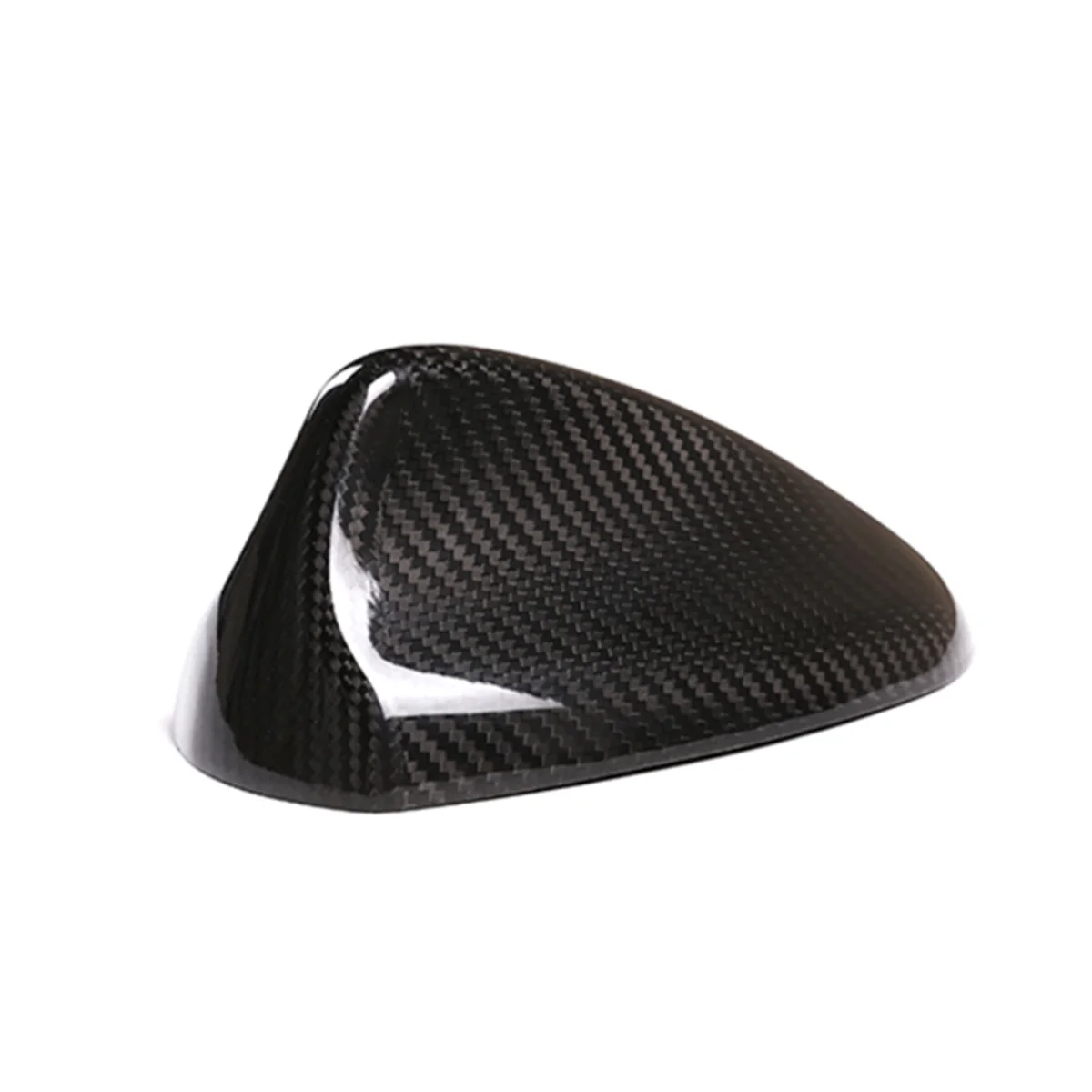 Per Grecale 2022 2023 Dry Carbon Fiber Car Fin Antenna Cover Trim Accessori Esterni Decorativi