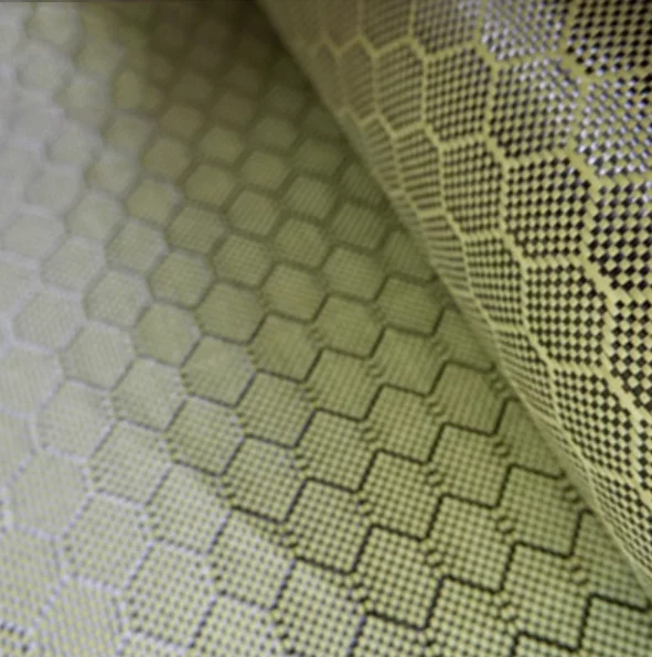 Enhanced Carbon Aramid Fiber Hybrid Fabric Cloth in Twill/Plain Weave Design