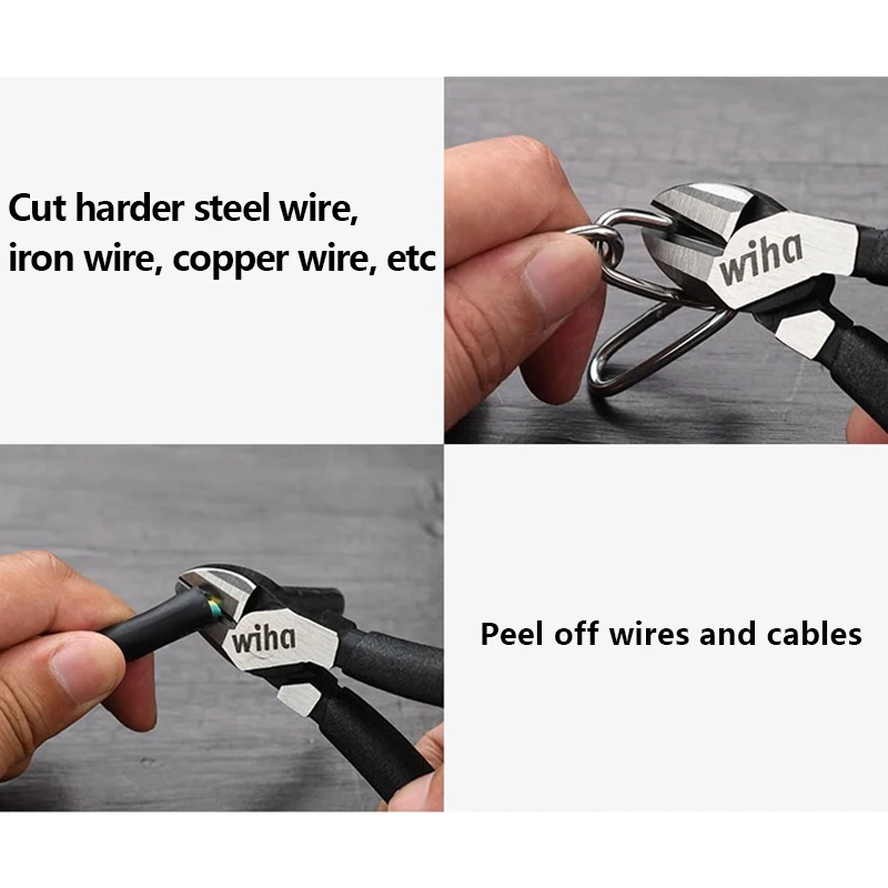 Wiha Black Forest 45322 Diagonal Pliers 157mm Dynamicloint