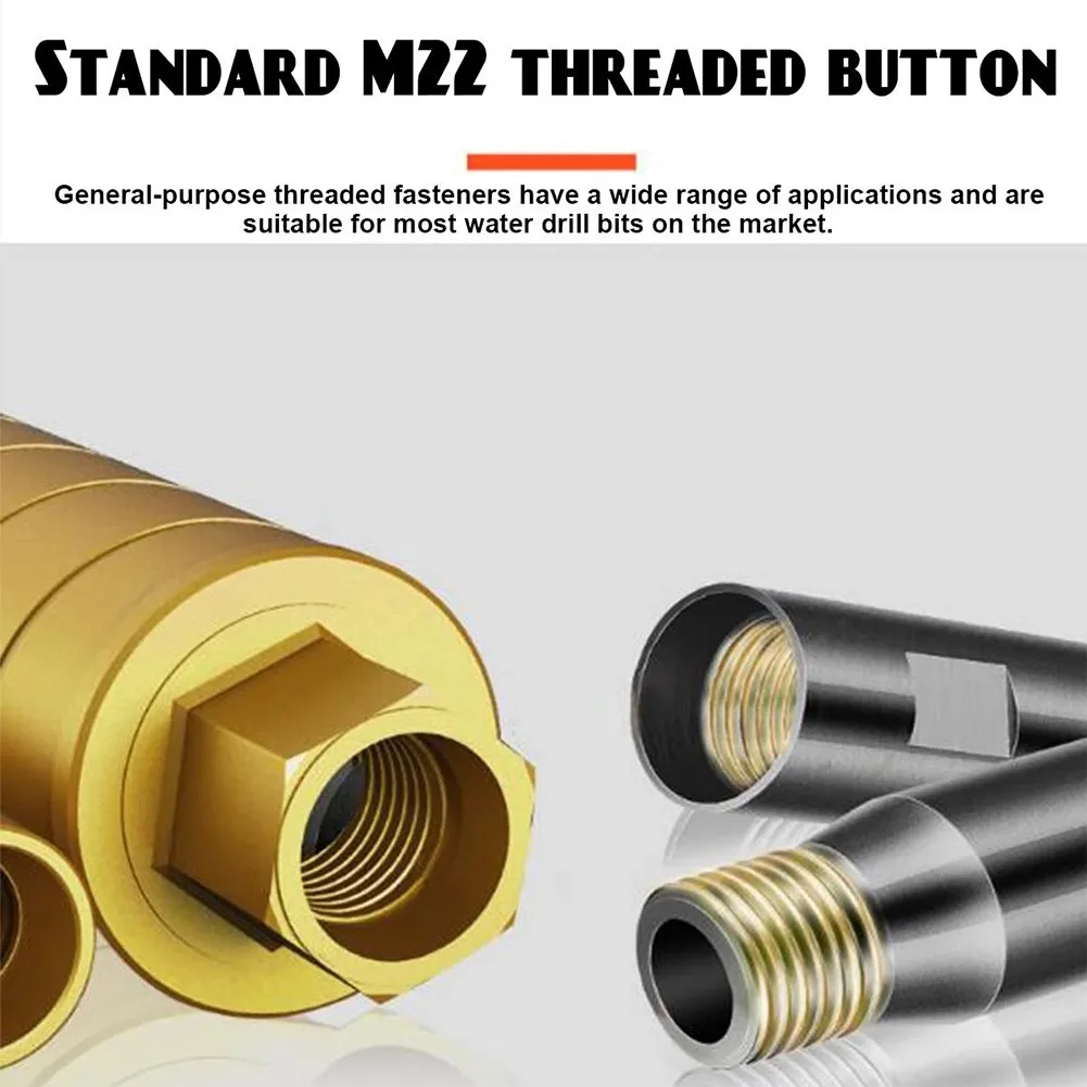 Enhanced Core Bit Extension Rod with M22 Thread