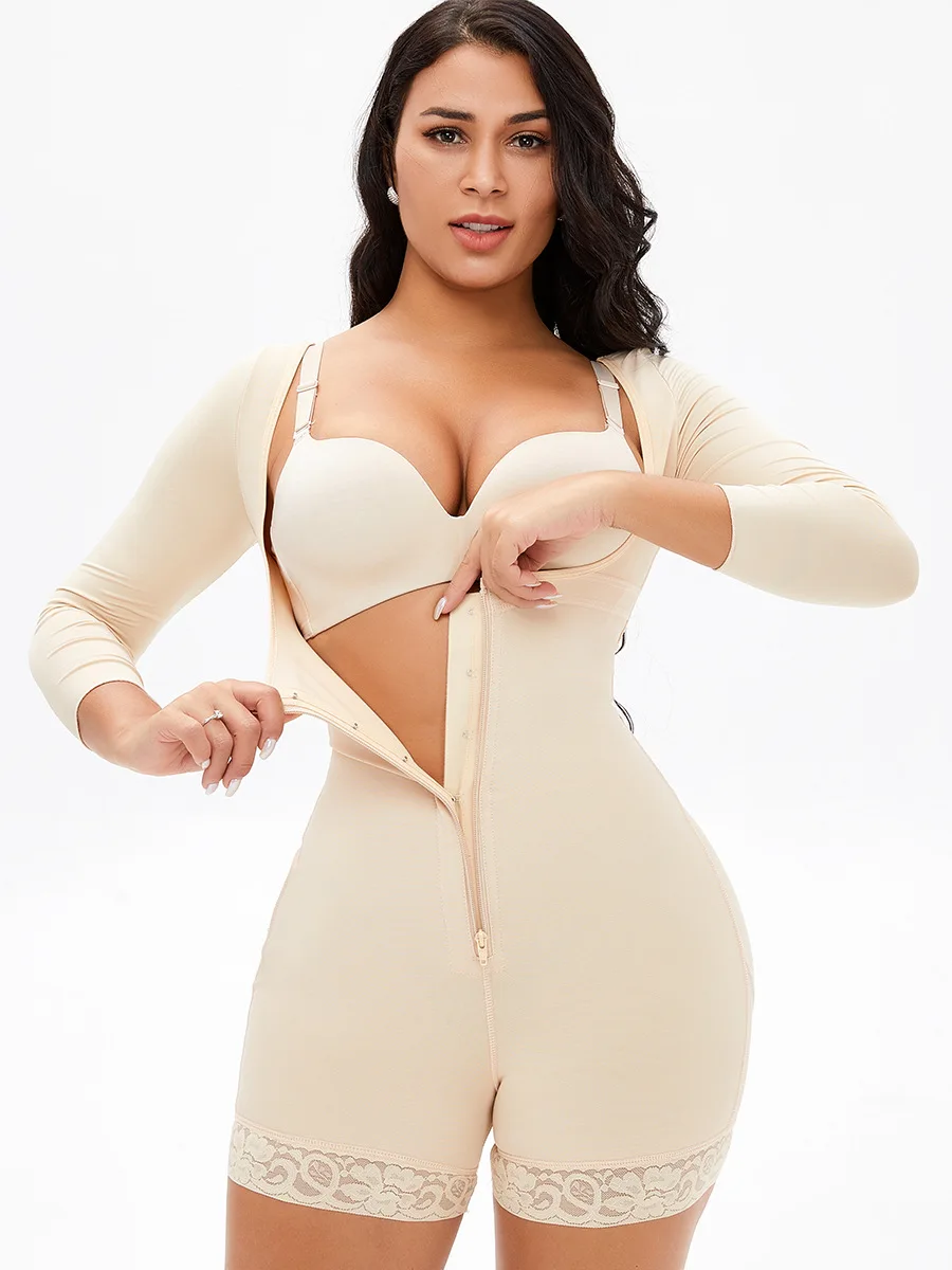 High Compressionl Waist Girdle Breasted Zipper Butt Lifter