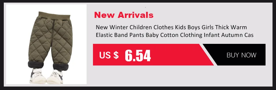 New Winter Children Keep Warm Clothes autumn Kids Boys Girls Thicken Cotton Jacket Pants 2Pcs/sets Baby Infant Casual Tracksuits