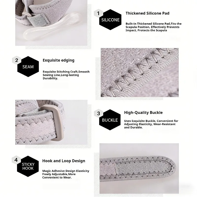 1PC Patella Knee Strap Adjustable Knee Brace Patellar Tendon Stabilizer Support Band for Soccer Basketball Running Jumpe Cycling