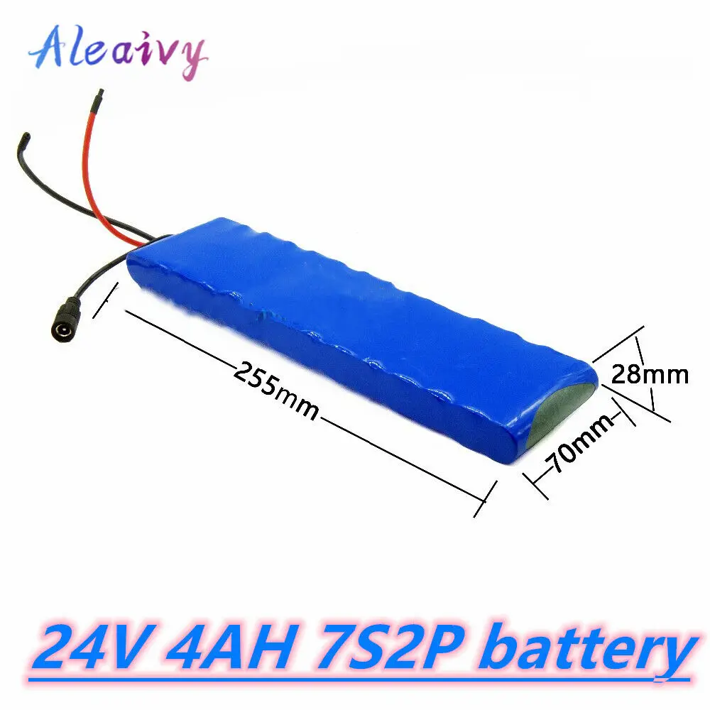 

24V 7S2P 4AH Li-ion Battery Volt Rechargeable Bicycle E-Bike Electric battery pack 24v lithium battery