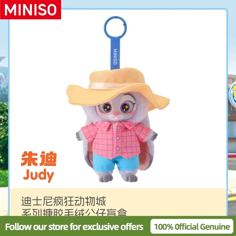 Genuine Miniso Zootopia Series Figures Nick & Judy Toy