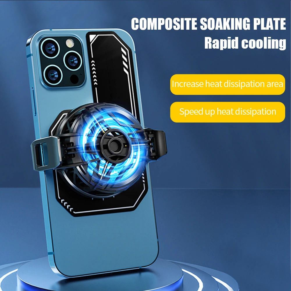 Summer Mobile Phone Cooling Plate for Cell Phone Radiator Sticker Magnetic Heat Dissipation Cooling Fans Game Cooler Paste Plate
