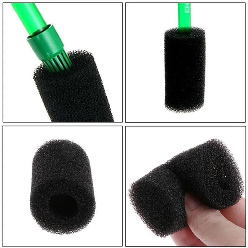 Title 11, 5 Pcs Sponge Aquarium Filter Protector Cover Fo...