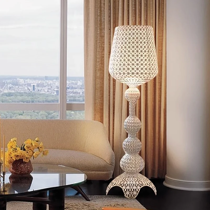Italia Kartell Kabuki Design Lampada Da Terra Luci Da Scrivania In Acrilico Lampade Da Terra Nordiche Per Soggiorno Camera Da Letto Luci Da Tavolo Vuo